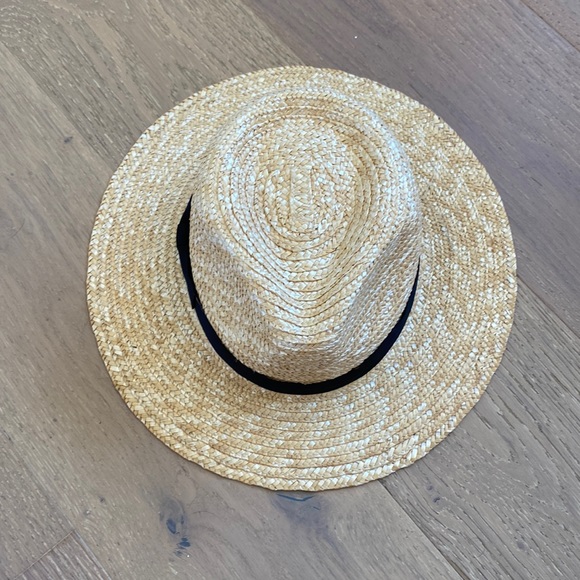 Lack Of Color Straw Rim Fedora - Picture 1 of 8